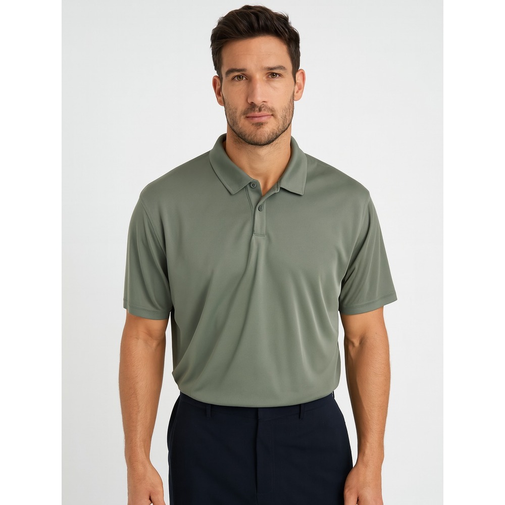 Patagonia Polo Shirt Gray Men's Size‎ XL Tencel Lyocell Soft